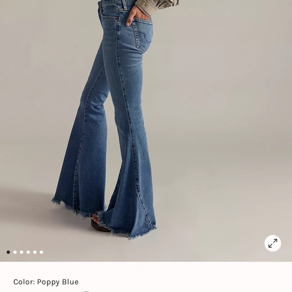 Free People flare, bottom jeans Bundle White and Jeans Size Womens 28 - Picture 9 of 9